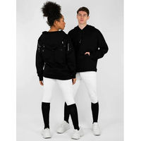 Produktbild von Maximilian Equestrian Hoodie Unisex Icon Oversized Kapuzenpullover Schwarz XL