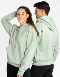 Maximilian Equestrian Hoodie Unisex Oversized Kapuzenpullover Sage Green Größe L – Bild 1 von 1