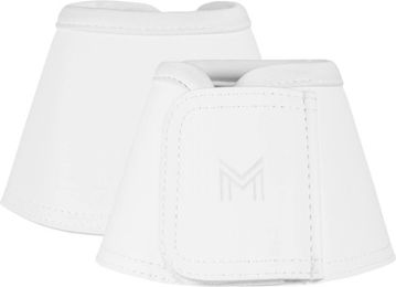 Maximilian Equestrian Hufglocken Ego Bell Boots Weiß Größe L – Bild 1 von 1