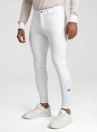 Maximilian Equestrian Knee Grip Motion Breeches Herrenreithose Weiß XL – Bild 1 von 1