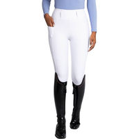 Produktbild von Maximilian Equestrian Knee-Grip Studio Reitleggings Damen Weiß Größe M