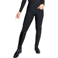 Produktbild von Maximilian Equestrian No-Grip Pro Reitleggings Damen Schwarz XL