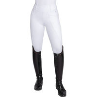 Produktbild von Maximilian Equestrian No-Grip Pro Reitleggings Damen Weiß Größe M