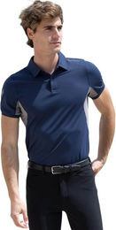 Maximilian Equestrian Poloshirt Cross Shirt für Herren in Navy Blau Größe XL – Bild 1 von 1