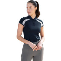Produktbild von Maximilian Equestrian Poloshirt Damen Aveen Shirt Marine Blau XL Baumwolle-Polyester-Mix