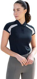 Maximilian Equestrian Poloshirt Damen Marine Blau Größe M aus Baumwolle-Polyester-Mix – Bild 1 von 1