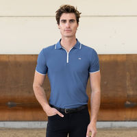 Produktbild von Maximilian Equestrian Poloshirt Herren Core Dusty Blue XXS