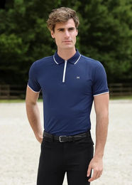 Maximilian Equestrian Poloshirt Herren Core Navy Blau Größe S – Bild 1 von 1