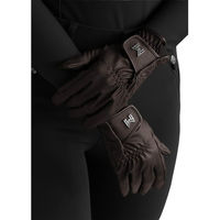 Produktbild von Maximilian Equestrian Reithandschuhe Emblem in Braun Grösse 8 aus Polyester für ganzjähriges Reiten