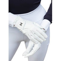 Produktbild von Maximilian Equestrian Reithandschuhe Emblem Weiß Größe 9 aus Polyester