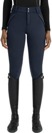 Maximilian Equestrian Reithose Damen Arctic Fleeced Breeches Full-Grip Blau Größe L – Bild 1 von 1