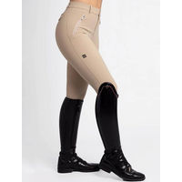 Produktbild von Maximilian Equestrian Reithose Damen Full-Grip Geo Vollbesatzreithose Beige Größe L