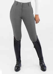 Maximilian Equestrian Reithose Damen Honour Full-Grip Grau XL – Bild 1 von 1