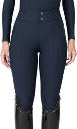 Maximilian Equestrian Reithose Damen Knee-Grip Vision Atlantic in Marine Blau Größe M – Bild 1 von 1