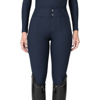 Produktbild von Maximilian Equestrian Reithose Damen Knee-Grip Vision Atlantic in Marine Blau Größe S