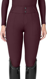 Maximilian Equestrian Reithose Damen Knee-Grip Vision in Bordeaux Rot Größe M – Bild 1 von 1