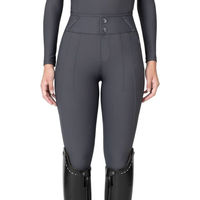Produktbild von Maximilian Equestrian Reithose Damen Knee-Grip Vision in Graphite XL
