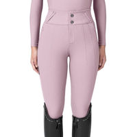 Produktbild von Maximilian Equestrian Reithose Damen Knee-Grip Vision in Mauve Größe L