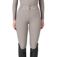 Produktbild von Maximilian Equestrian Reithose Damen Knee-Grip Vision in Taupe Größe XS