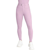 Produktbild von Maximilian Equestrian Reithose Damen Reflection Full Grip Breeches mit Silikon Vollbesatz Mauve XL