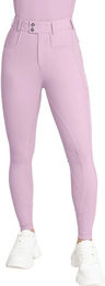 Maximilian Equestrian Reithose Damen Reflection Full Grip Breeches mit Vollbesatz in Mauve Größe S – Bild 1 von 1
