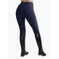 Produktbild von Maximilian Equestrian Reithose Damen Reflection Full Grip Breeches mit Vollbesatz Navy XS