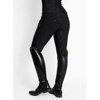 Produktbild von Maximilian Equestrian Reithose Damen Reflection Full Grip Breeches mit Vollbesatz Schwarz XXS