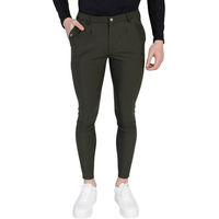 Produktbild von Maximilian Equestrian Reithose Herren Founder Full-Grip in Grün Größe XL mit Silikon-Grip