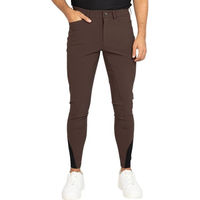 Produktbild von Maximilian Equestrian Reithose Herren Full-Grip Performance Braun Größe S