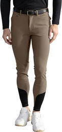 Maximilian Equestrian Reithose Herren Full-Grip Performance in Nougat Größe M – Bild 1 von 1