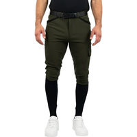 Produktbild von Maximilian Equestrian Reithose Herren Knee-Grip Advance Khaki Größe M
