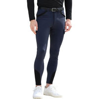 Produktbild von Maximilian Equestrian Reithose Herren Knee-Grip Advance Navy Größe L