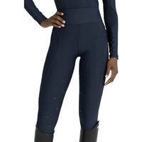 Produktbild von Maximilian Equestrian Reitleggings Damen Full-Grip Outline Atlantic Blau Marine Größe L