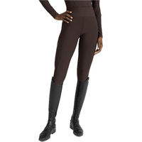Produktbild von Maximilian Equestrian Reitleggings Damen Full-Grip Outline Braun Größe L