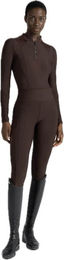 Maximilian Equestrian Reitleggings Damen Full-Grip Outline Braun XL – Bild 1 von 1