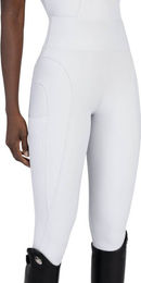 Maximilian Equestrian Reitleggings Damen Full-Grip Outline Glacier Weiß Größe L – Bild 1 von 1
