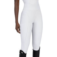 Produktbild von Maximilian Equestrian Reitleggings Damen Full-Grip Outline Glacier Weiß Größe L