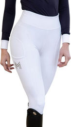 Maximilian Equestrian Reitleggings Damen Full-Grip Outline Grau Größe L – Bild 1 von 1