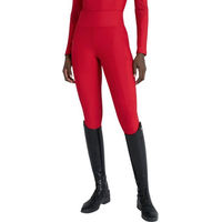 Produktbild von Maximilian Equestrian Reitleggings Damen Full-Grip Outline Grenadine Rosa Grösse L