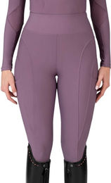 Maximilian Equestrian Reitleggings Damen Full-Grip Outline in Lila Grösse M – Bild 1 von 1