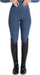 Maximilian Equestrian Reitleggings Damen Full-Grip Outline Sailor Blau XXS – Bild 1 von 1