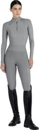 Maximilian Equestrian Reitleggings Damen Full-Grip Outline Titanium Grau Größe M – Bild 1 von 1