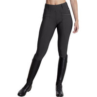 Produktbild von Maximilian Equestrian Reitleggings Damen Full-Grip Pro Charcoal Grey Größe L