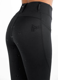 Maximilian Equestrian Reitleggings Damen Full-Grip Schwarz Größe L – Bild 1 von 1