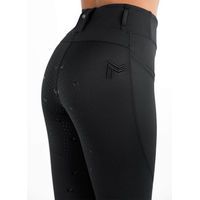 Produktbild von Maximilian Equestrian Reitleggings Damen Full-Grip Schwarz Größe L