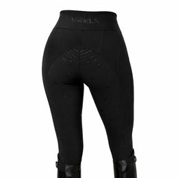 Maximilian Equestrian Reitleggings Damen Full-Grip Schwarz Größe XS – Bild 1 von 1