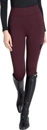 Maximilian Equestrian Reitleggings Damen Full-Grip Tech Bordeaux XL – Bild 1 von 1