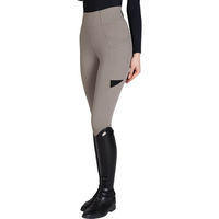 Produktbild von Maximilian Equestrian Reitleggings Damen Full-Grip Tech Taupe Größe L