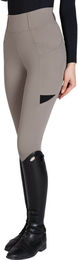 Maximilian Equestrian Reitleggings Damen Full-Grip Tech Taupe XS – Bild 1 von 1