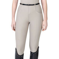 Produktbild von Maximilian Equestrian Reitleggings Damen Full Grip Velya mit Gürtel Soft Taupe Größe L